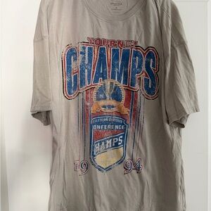 Gray Tourney Champs Graphic T-Shirt